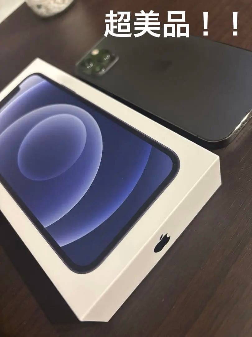 【超美品】Apple iPhone Pro12 グラファイト 本体256GB