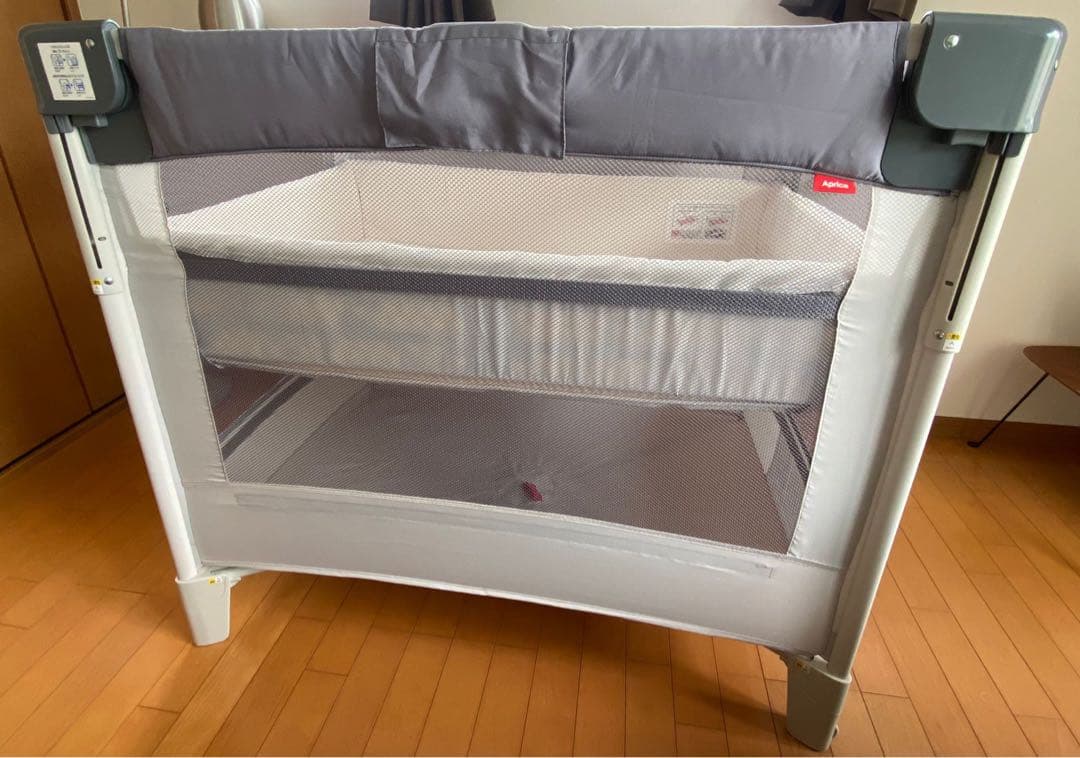 Aprica アップリカ ココネルエアー　折りたたみ式ベビーベッド