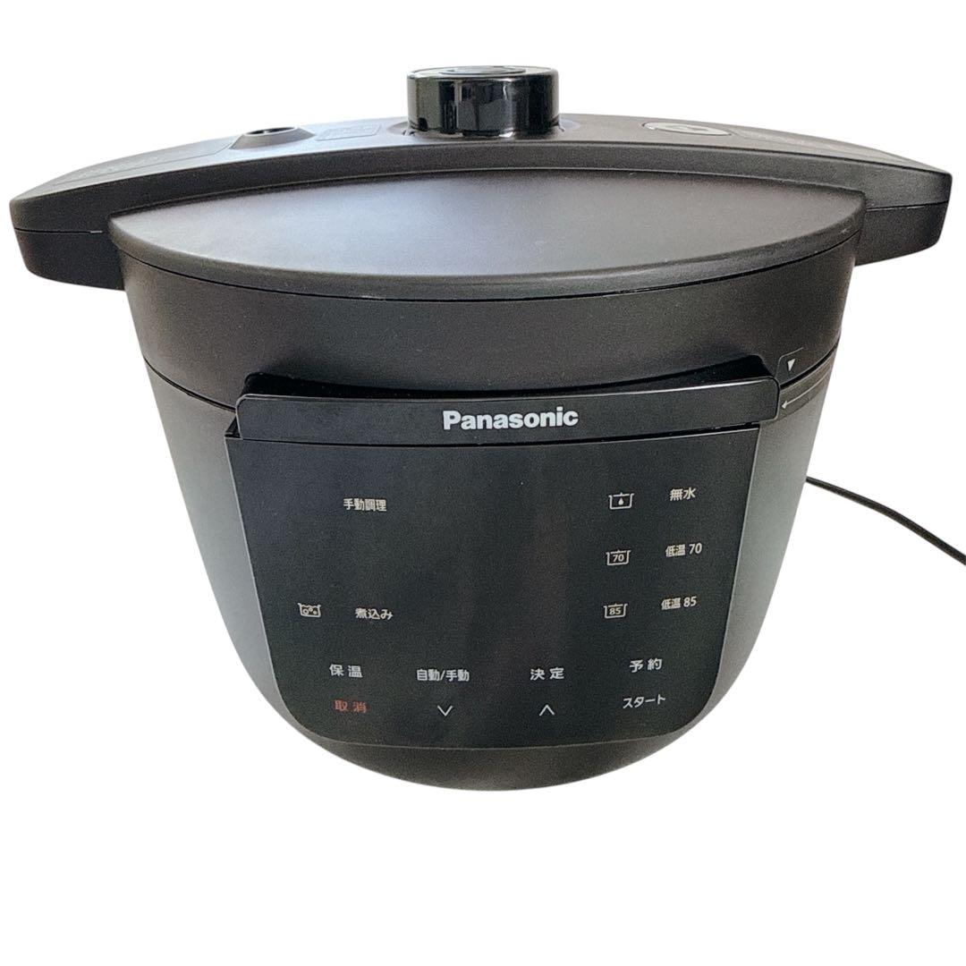 【美品】2023年製　パナソニック 電気圧力鍋 NF-PC400 ブラック