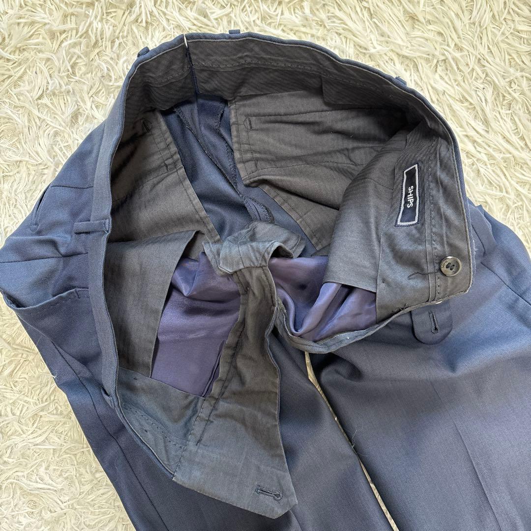 極美品★SHIPS セットアップ　ロロピアーナ　シルク　ウール　42 ビジネス