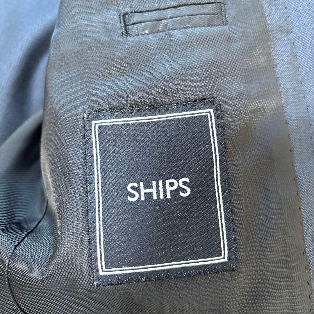 極美品★SHIPS セットアップ　ロロピアーナ　シルク　ウール　42 ビジネス