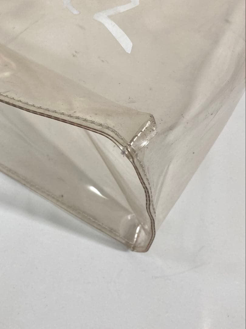 HERMES エルメス　ビニールケリー　ビジネスバッグ　ハンドバック　透明