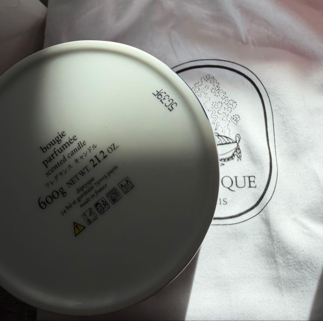 Diptyque パフュームキャンドル 600g