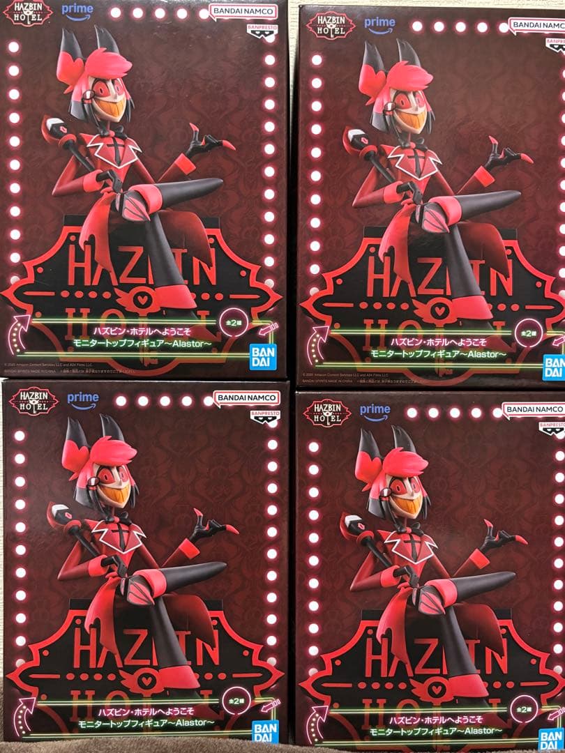 ハズビン・ホテルへようこそ　モニタートップフィギュア　Alastor アラスター