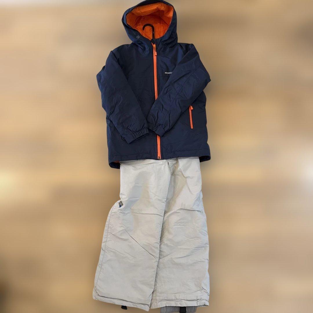 mont-bell スキーウェアセット 子ども用 140cm