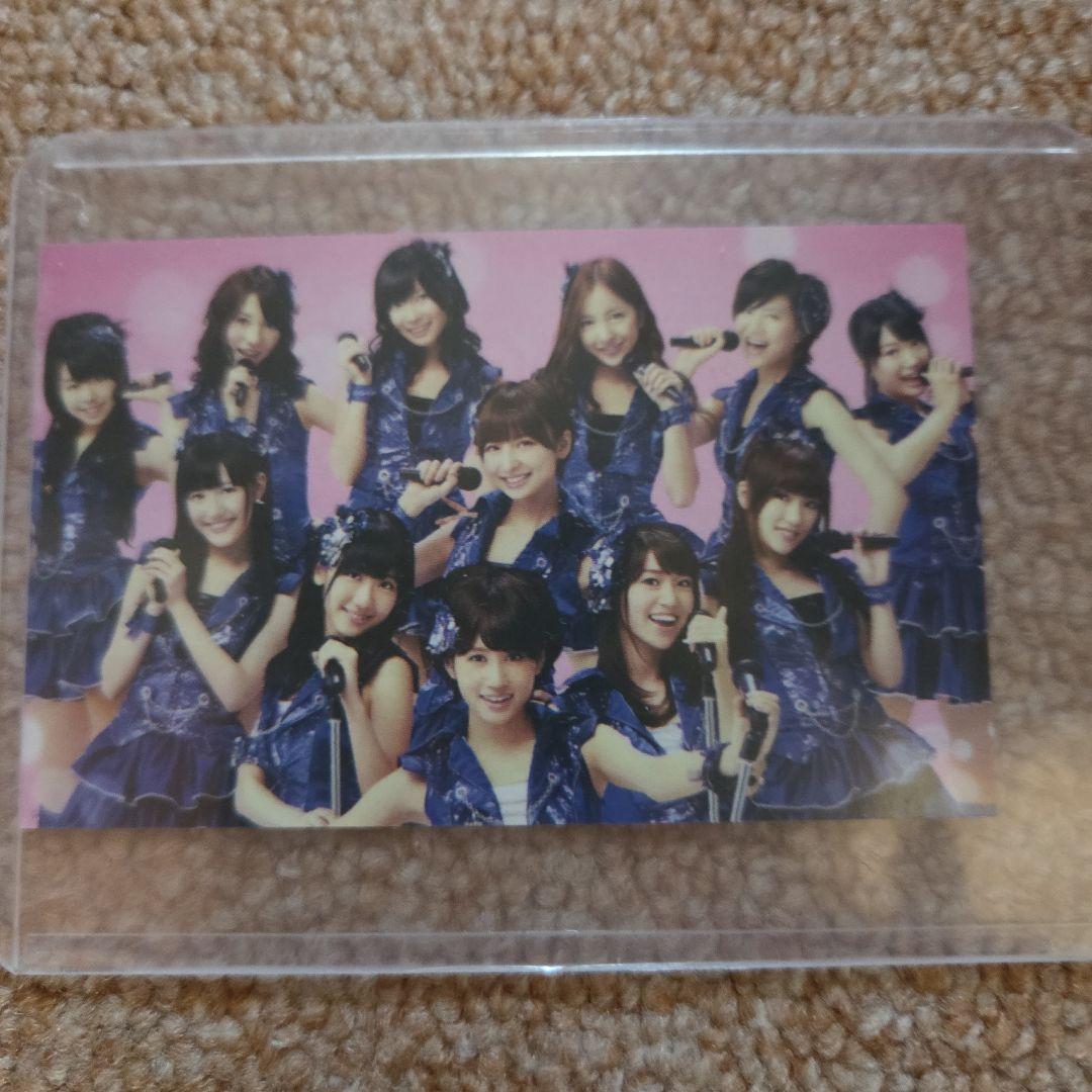 新品！AKB48 写真カード 4枚セット両面カード！セブンイレブン限定グッズ