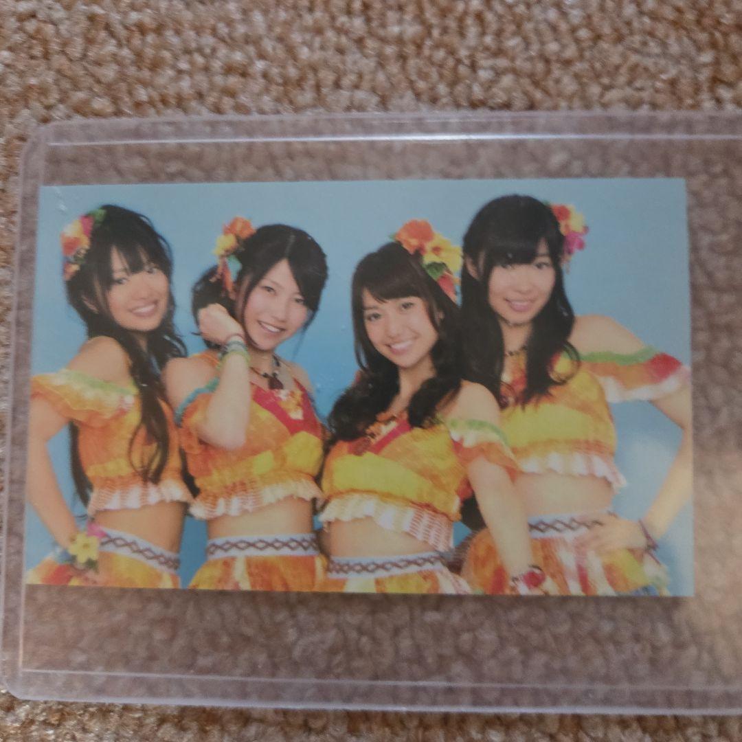 新品！AKB48 写真カード 4枚セット両面カード！セブンイレブン限定グッズ