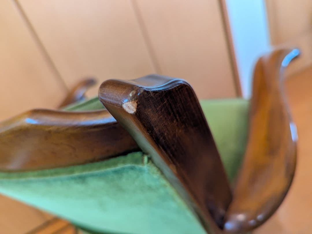 80s karimoku オールドカリモク コロニアル デスク チェア 書斎椅子