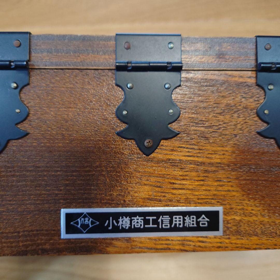 【アンティーク】千両箱型貯金箱？(錠前カギ付き)