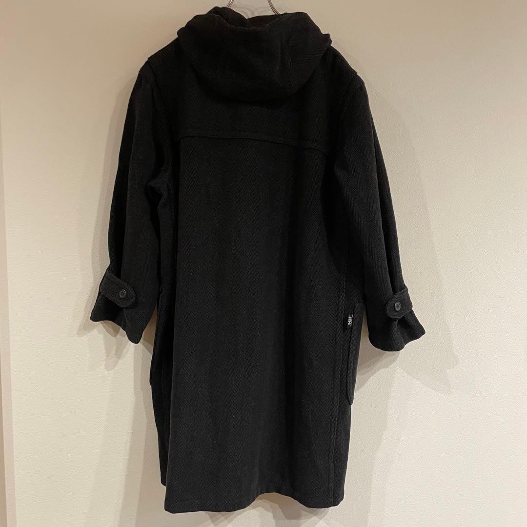 【レア】ヘリーハンセン ダッフルコート ヘリンボーン ウール アウター 古着