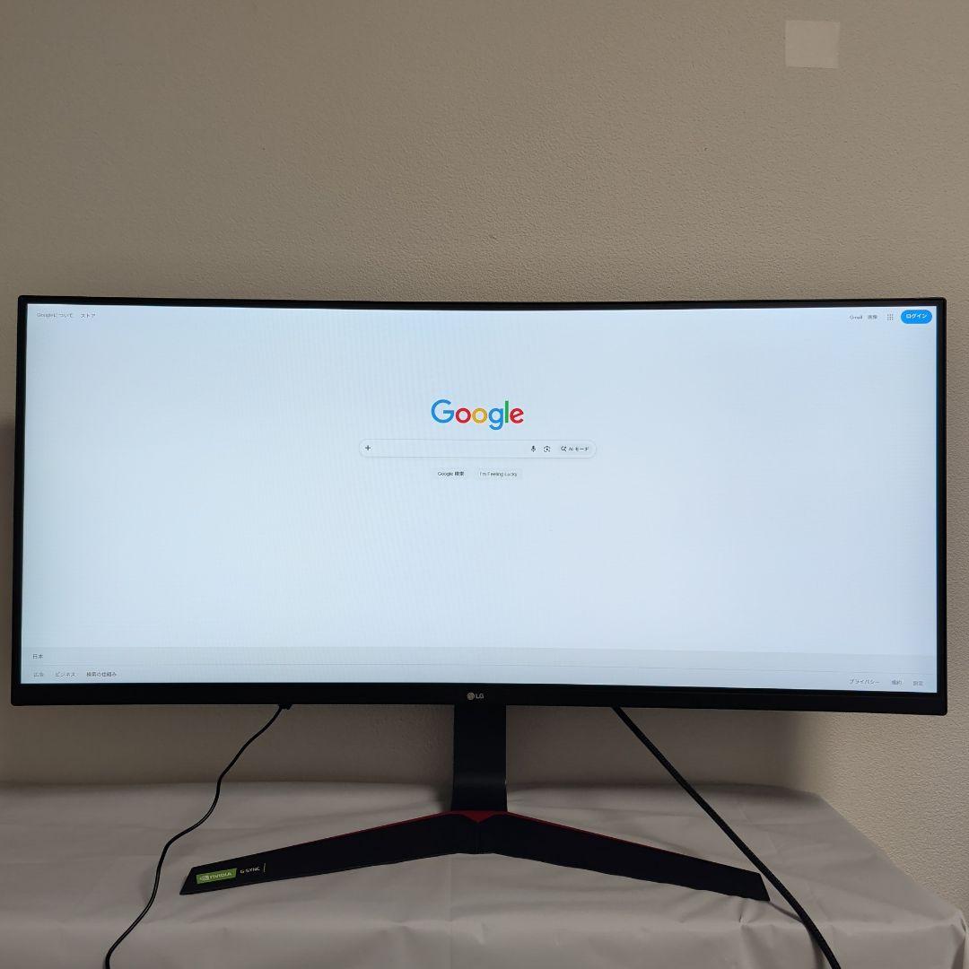 [LG] 34インチ 144Hz 曲面 ウルトラワイドモニター 34GL750