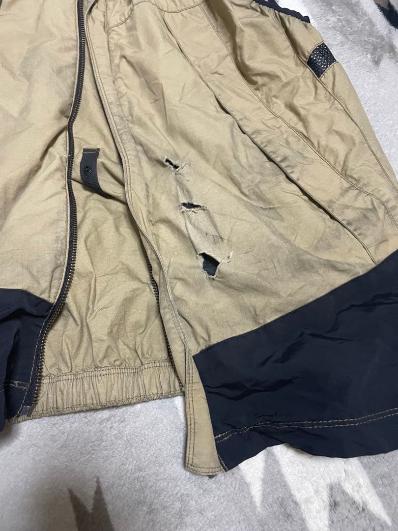 Burtle AC260 ファン付きジャケット 破れあり　バートル