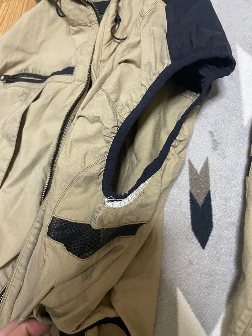 Burtle AC260 ファン付きジャケット 破れあり　バートル