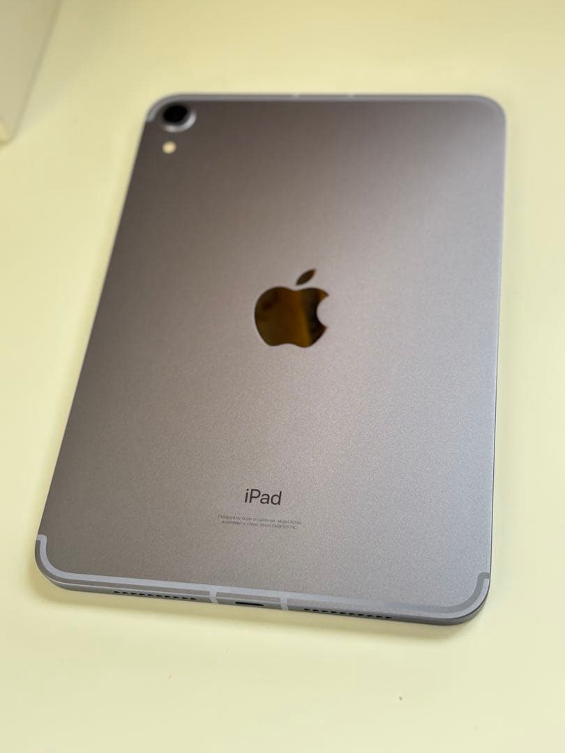 iPad mini第6世代64GBWi-Fi+Cellularバッテリー100%