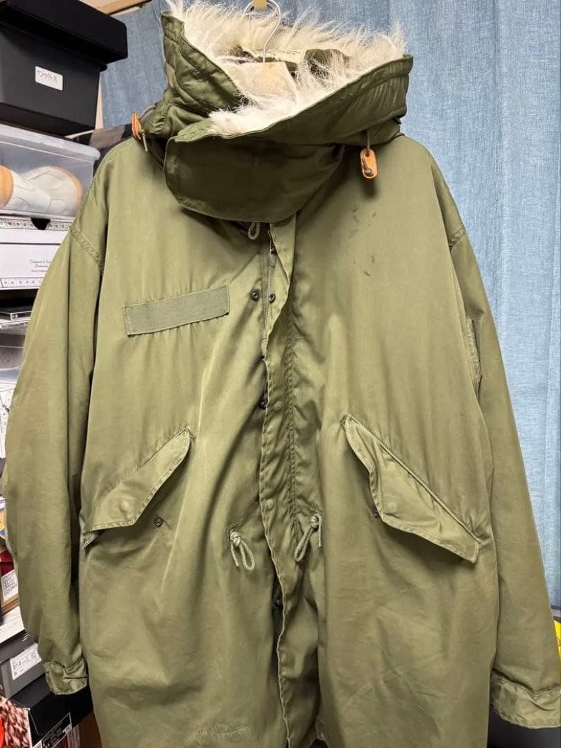 US ARMY 米軍 M65 フィッシュテールパーカー フルセット