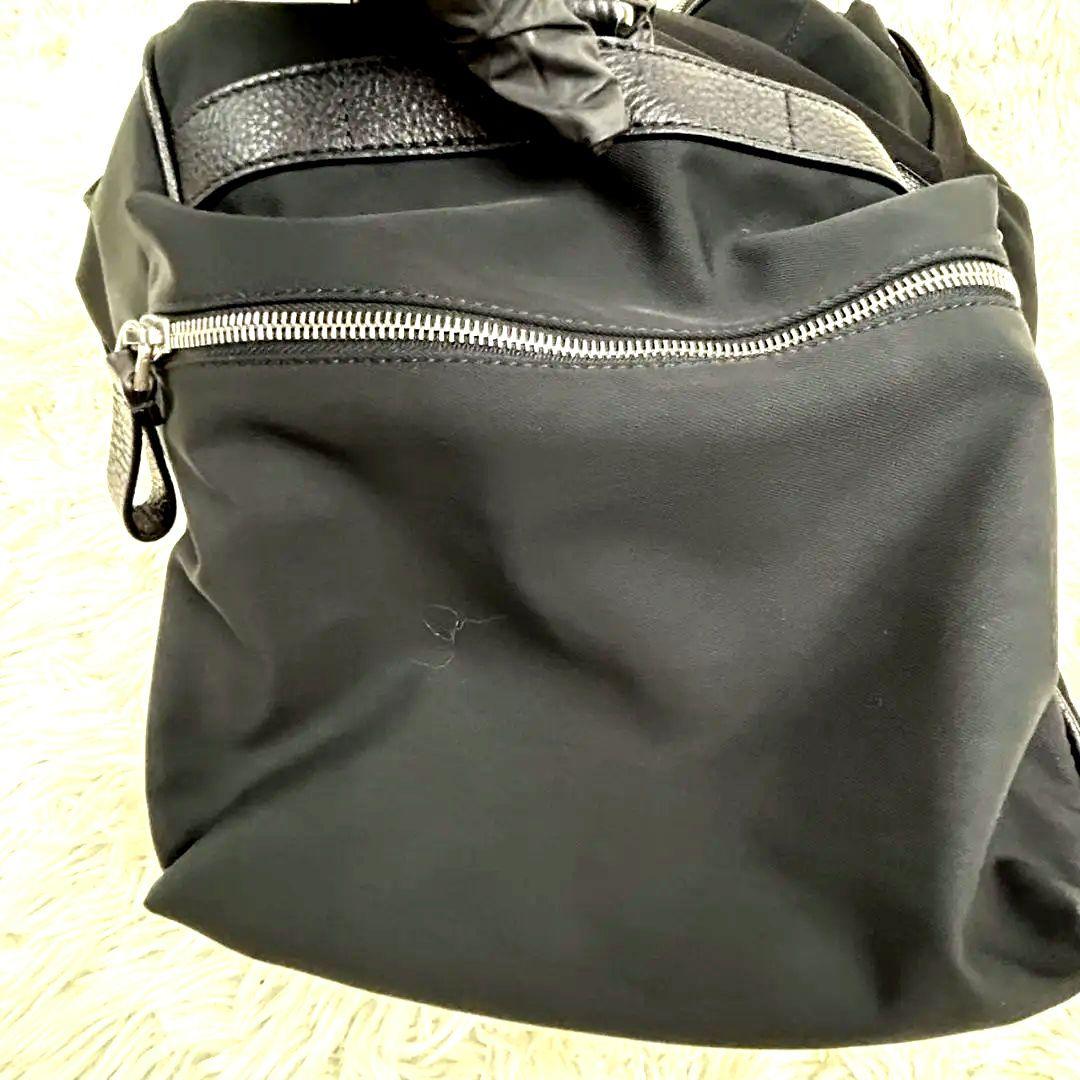 ほぼ新品GIORGIO ARMANI ボストンバッグ ブラック