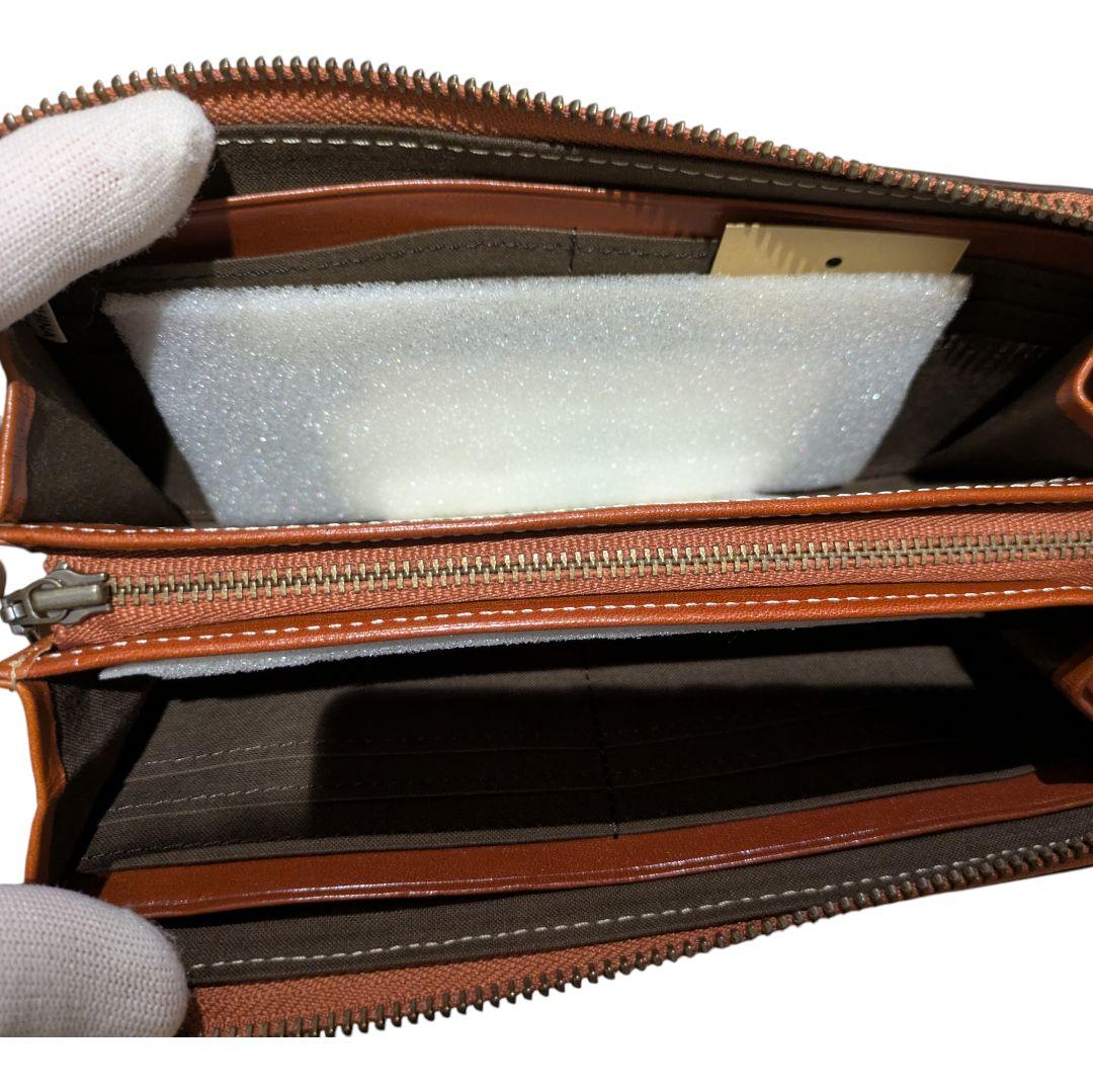 【新品未使用】Dakota ブラウン 長財布　ダコタ デイジー　レア★本革