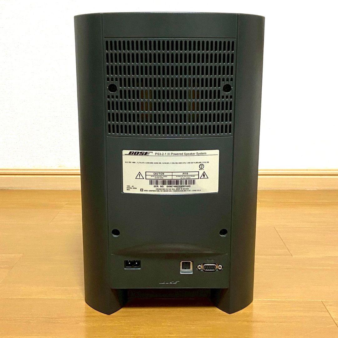 【美品】Bose 3・2・1GS シリーズIII DVDホームシアターシステム
