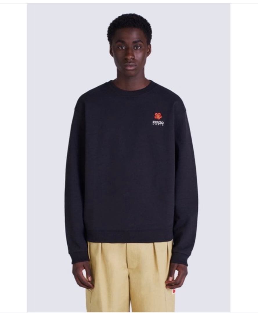 KENZO 'BOKE FLOWER' crest スウェット　XL