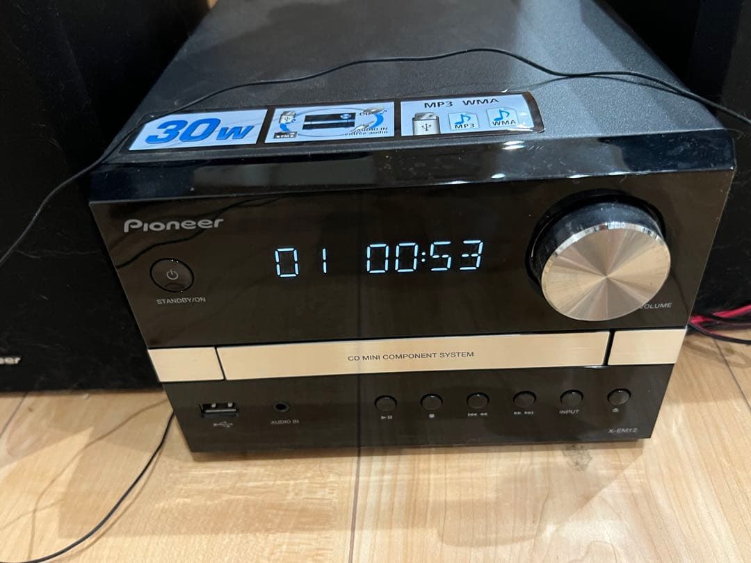 お値下げ　SALE Pioneer ミニコンポ リモコン付き