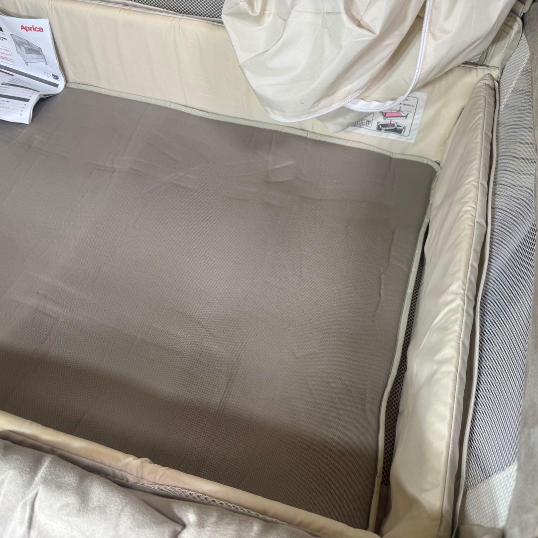 【美品】 Aprica ココネルエアープラス 最上位モデル ベビーベッド