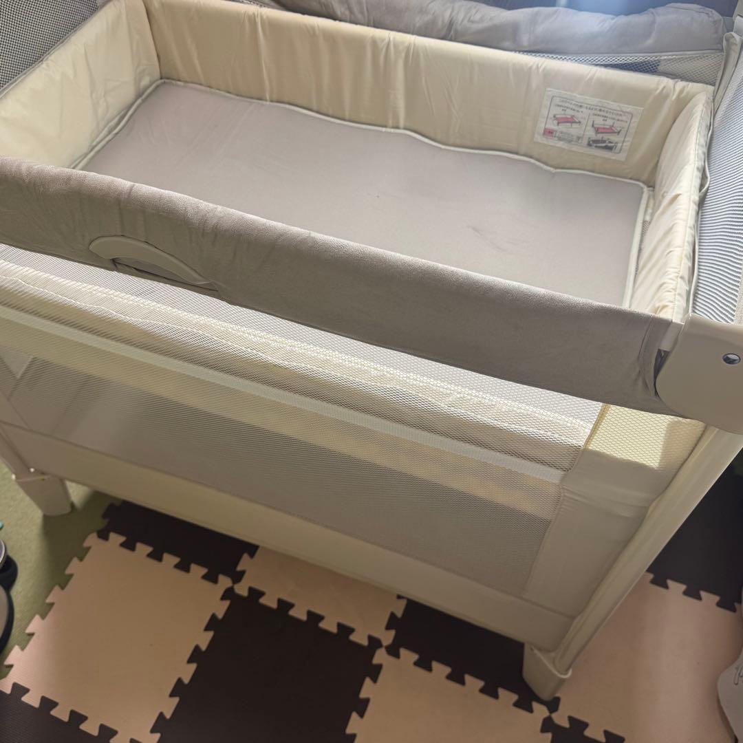 【美品】 Aprica ココネルエアープラス 最上位モデル ベビーベッド