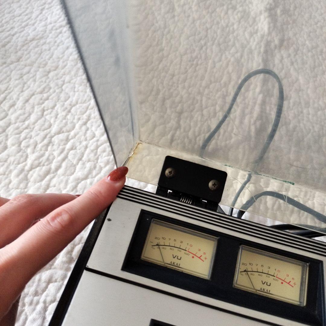 【動作確認済】赤井電機　AKAI　カセットデッキ　CS-34D　akai