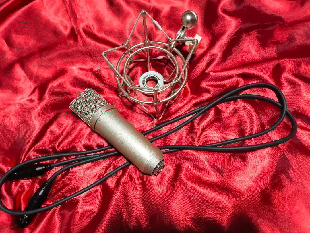 U87Ai クローン コンデンサーマイク オヤイデケーブル付き