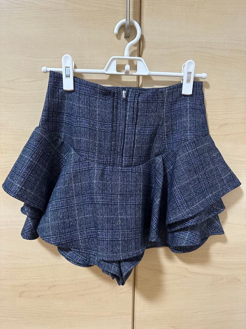 snidel レイヤードフリルミニスカショーパン【カンヘウォン着用】