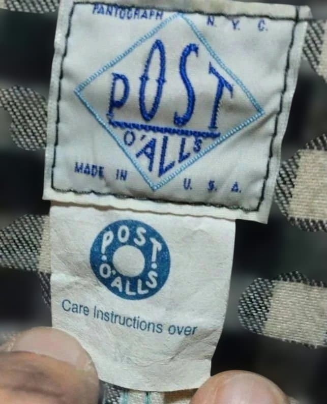 POST O'ALLS カバーオール デニム