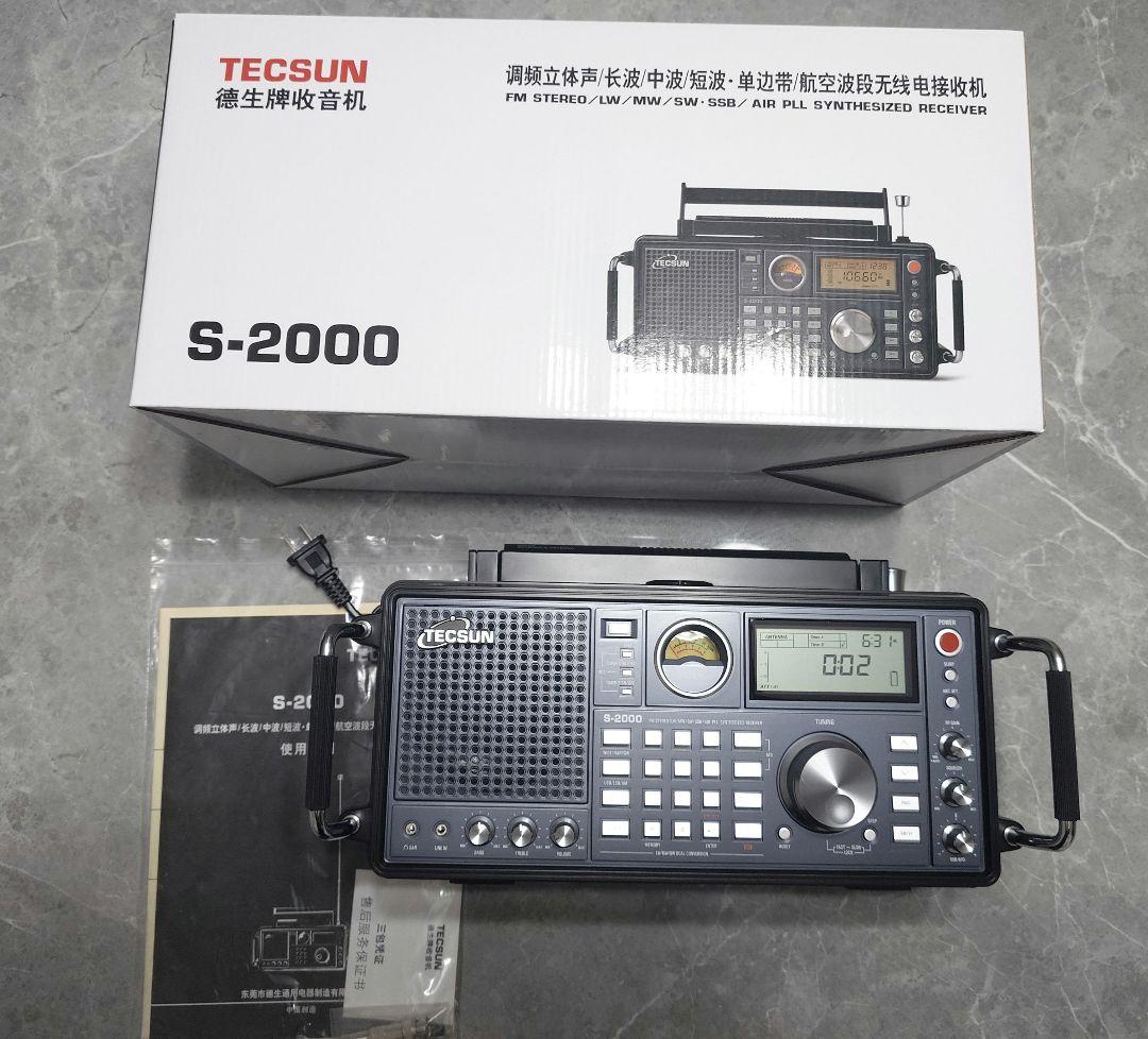 TECSUN S-2000 受信機　高性能ラジオ