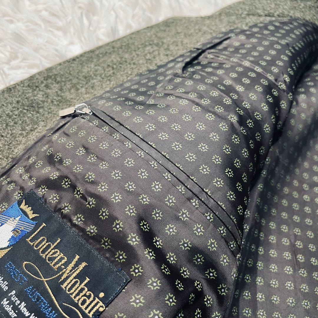 Loden Mohair Tyrolean Jacket khaki XL相当