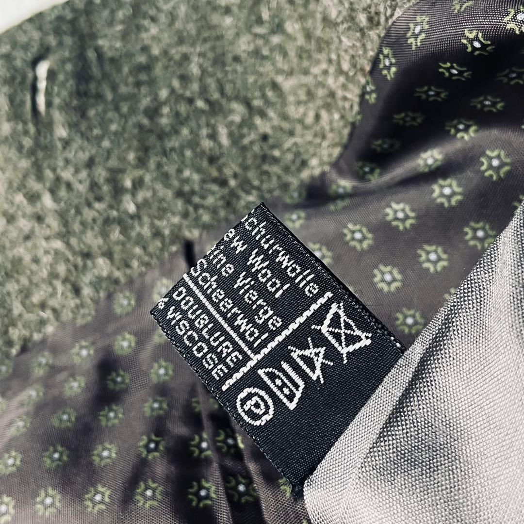 Loden Mohair Tyrolean Jacket khaki XL相当