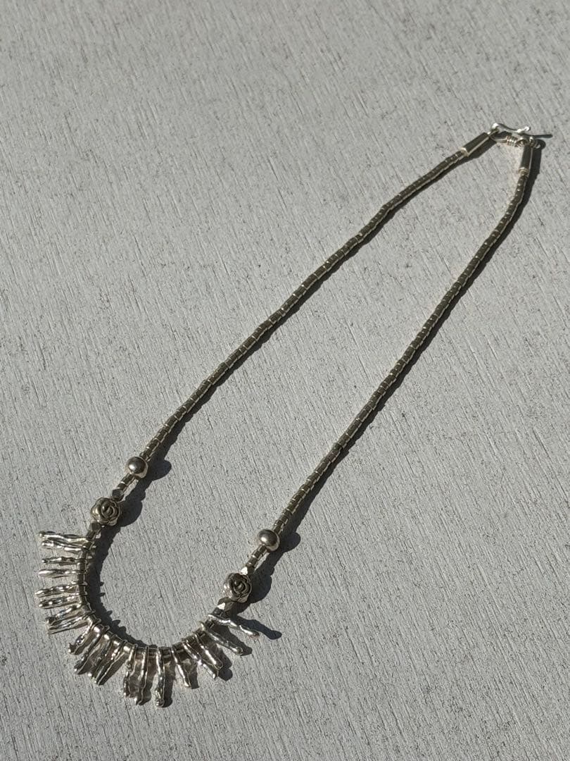 新品未使用☆カレンシルバーネックレス☆ngern.pageryorインスタ掲載品