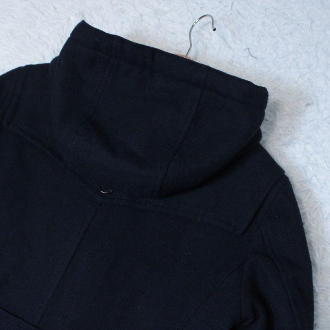 BURBERRRY バーバリーブラックレーベル ウール ダッフルコート M 紺