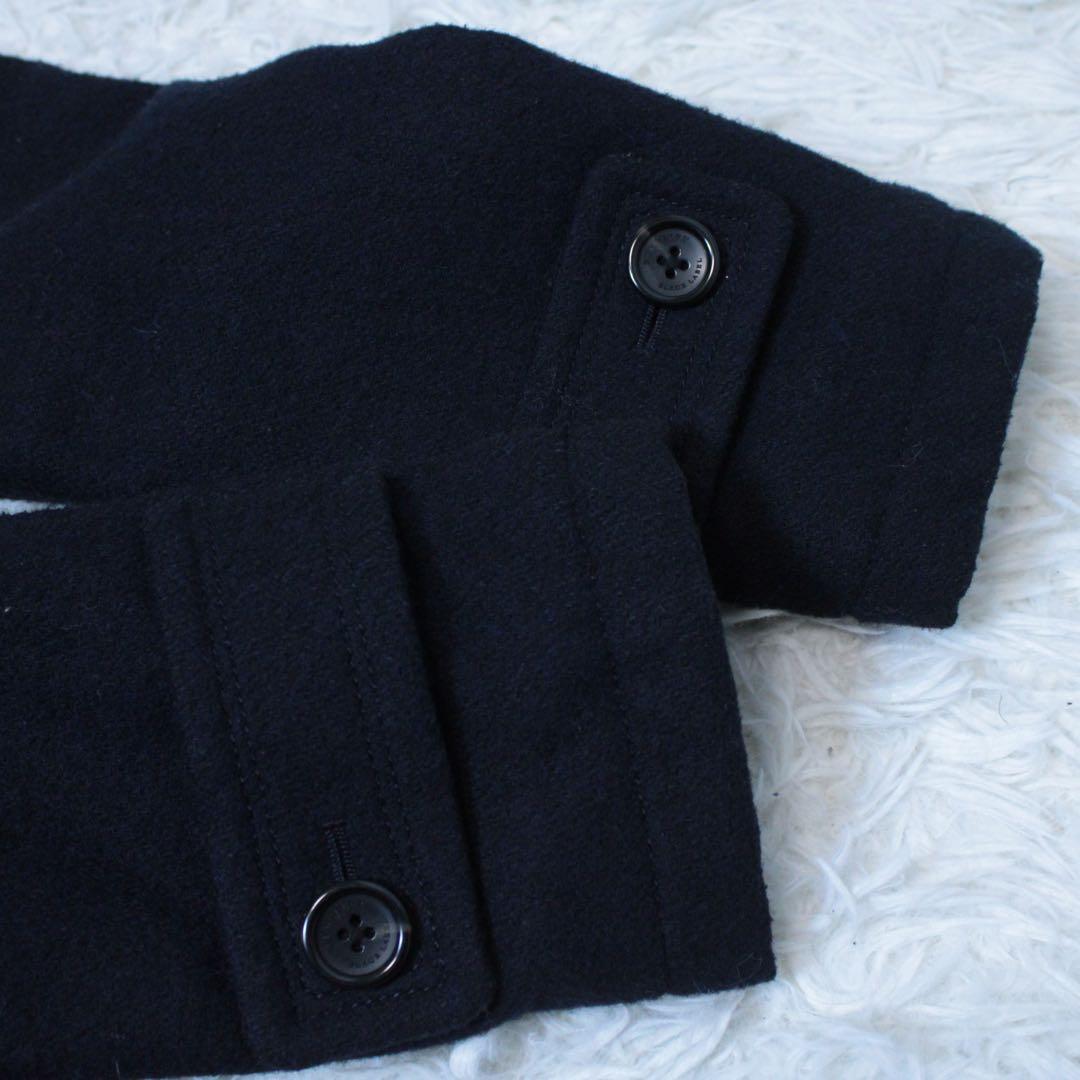 BURBERRRY バーバリーブラックレーベル ウール ダッフルコート M 紺