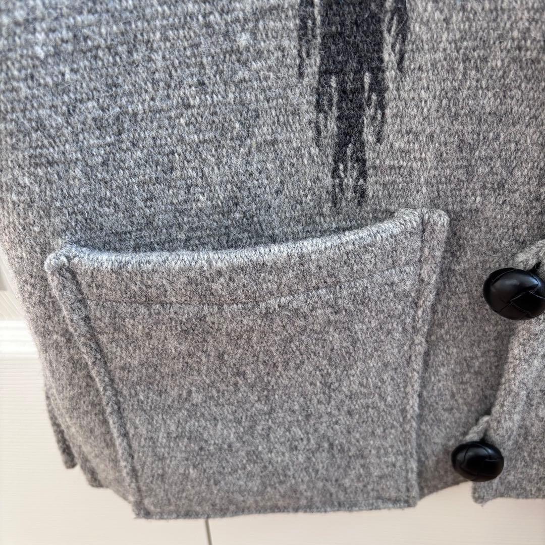 岡*]様 オルテガ グレー 38 スクエアフロント　チマヨベスト ポケット