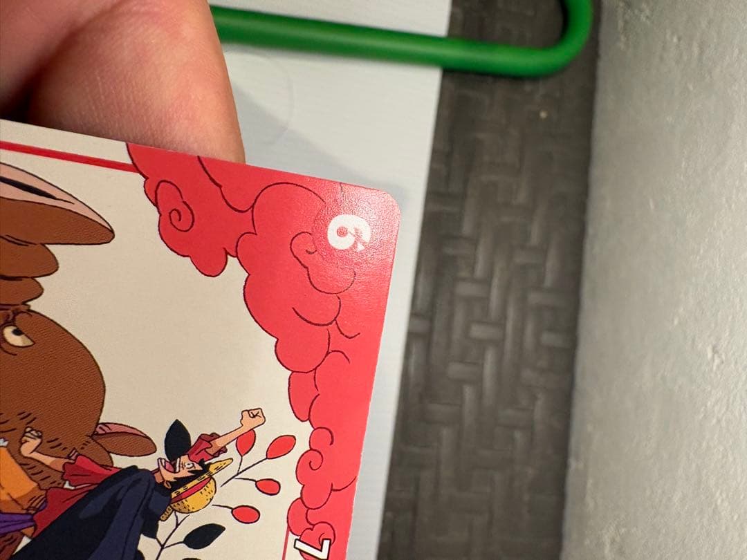 モンキー・D・ルフィ　001 花札　無傷　完品