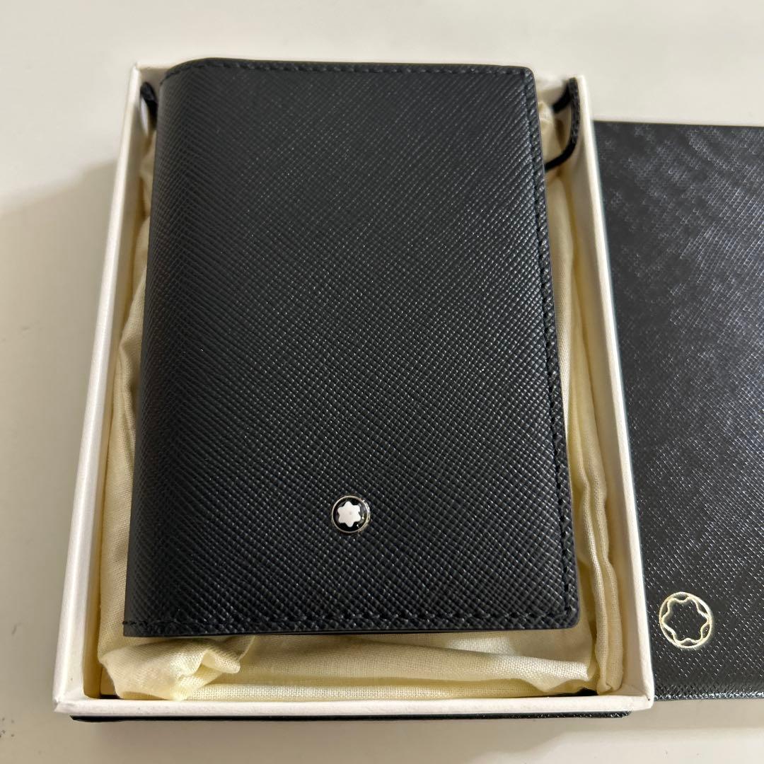 MONTBLANC モンブラン　ブラック カードケース　名刺入れ　未使用