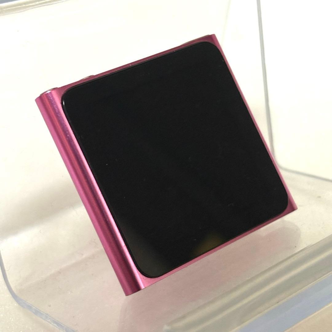 【美品】iPod nano 第6世代 16GB ピンク 動作確認済み 付属品あり