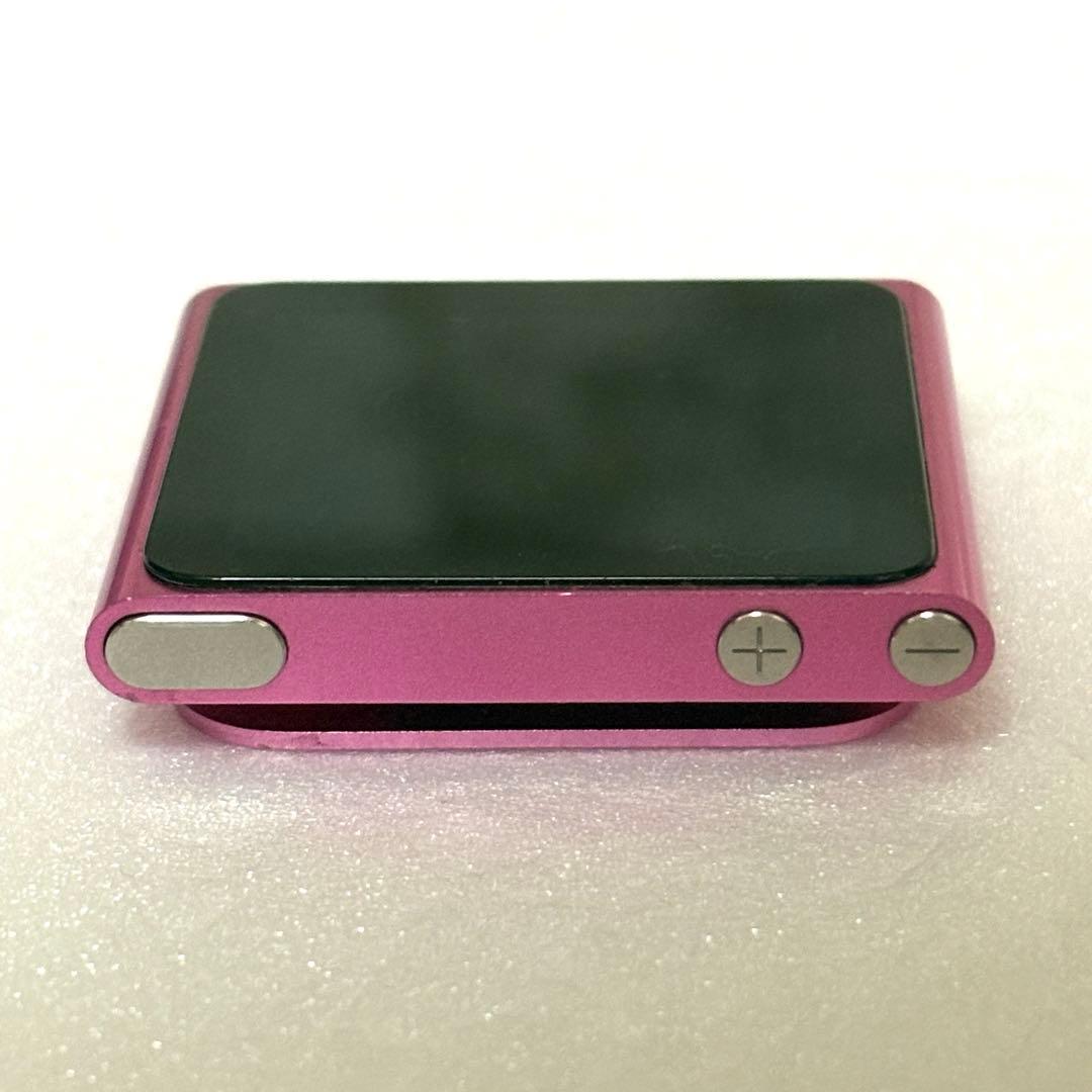 【美品】iPod nano 第6世代 16GB ピンク 動作確認済み 付属品あり