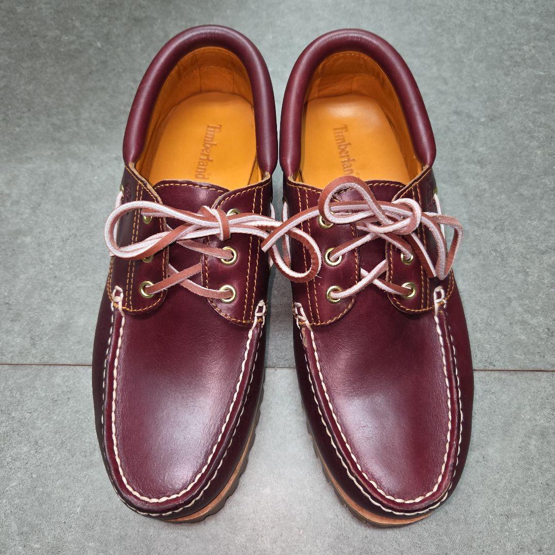 Timberlandスリーアイ3eye クラシックラグ27.5cm バーガンディ