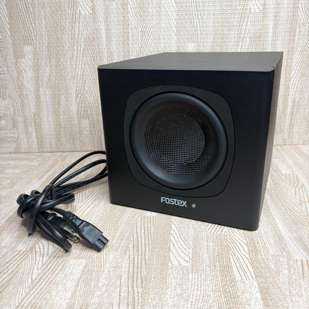 FOSTEX PM-SUB mini サブウーファー 通電確認済 スピーカー