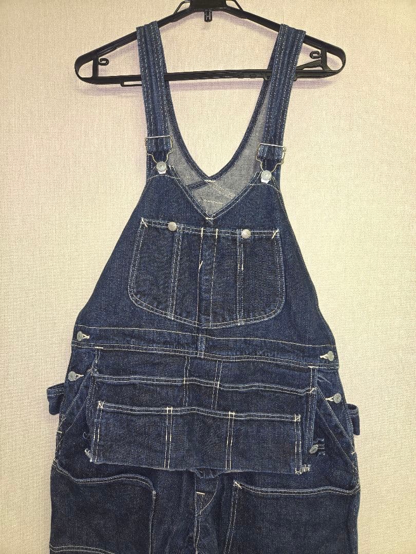 ★値下げ★希少★EVISU エヴィス カンガルー デニムオーバーオール 34