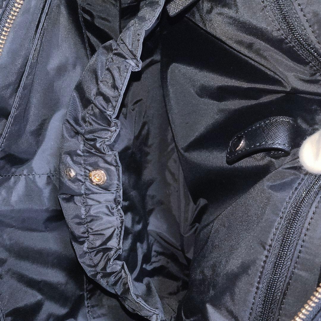 美品 KATE SPADE ナイロン ビジネスバッグ A4収納 ブラック