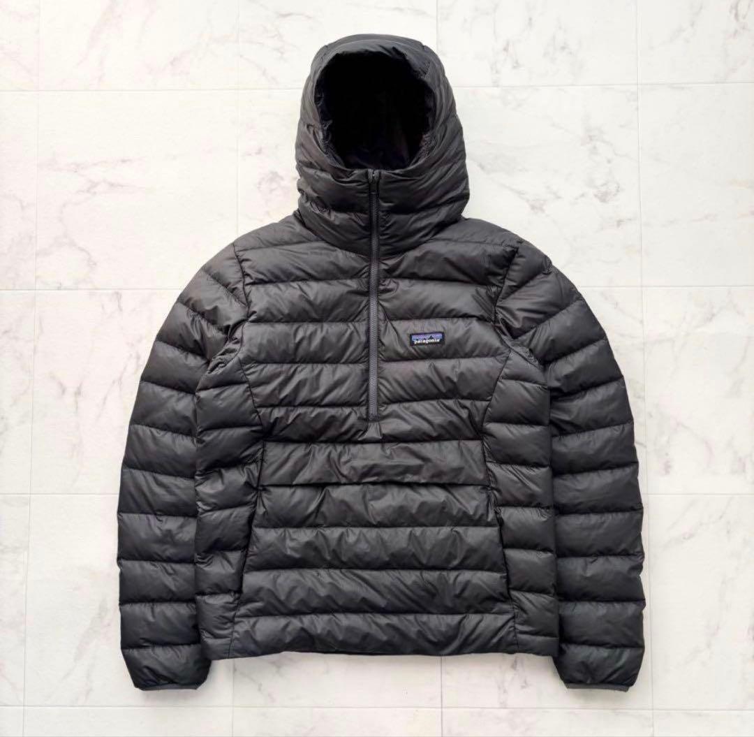 パタゴニア patagonia ダウンセーター フーディ プルオーバー M