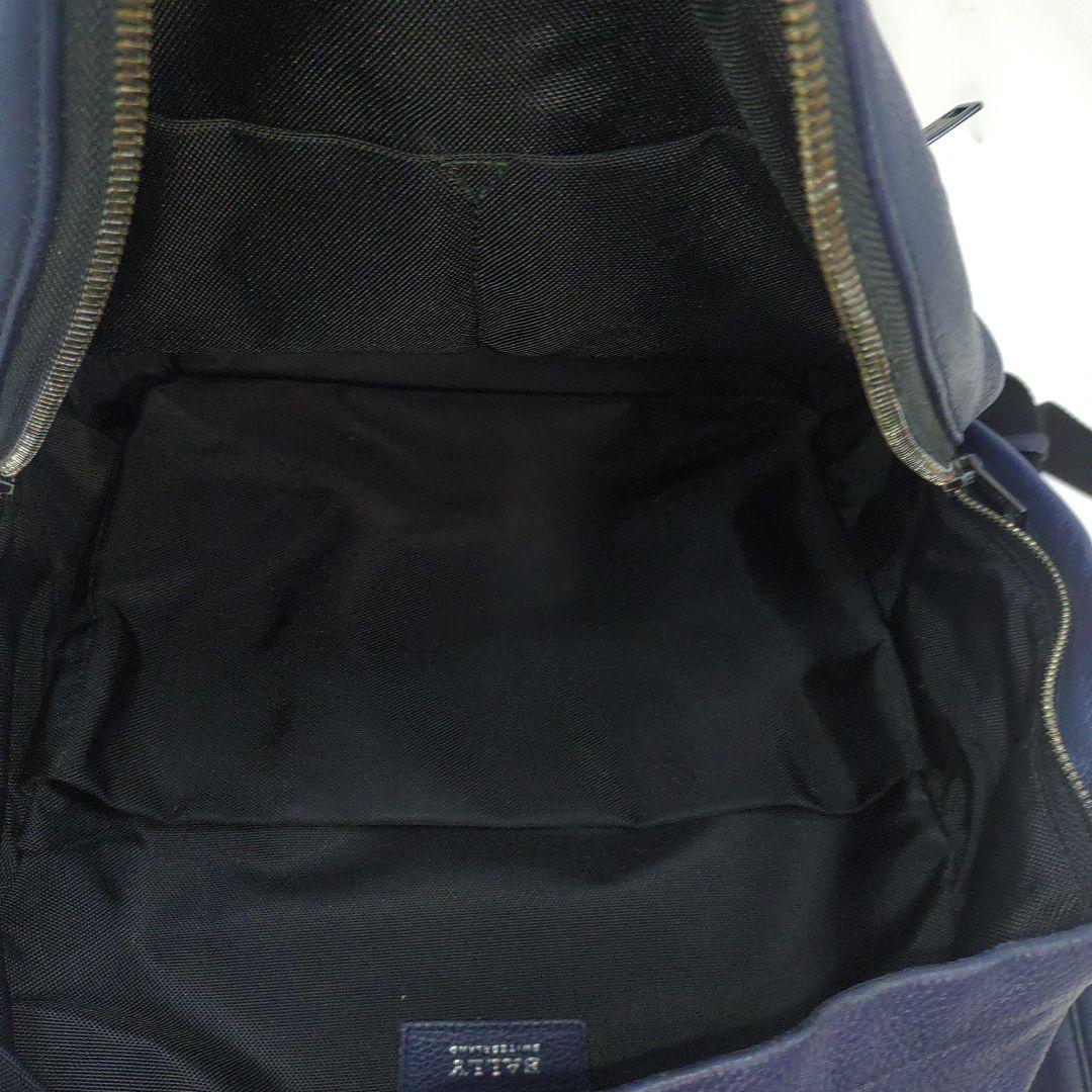バリー リュックサック バックパック レザー A4可 トレスポ ネイビー