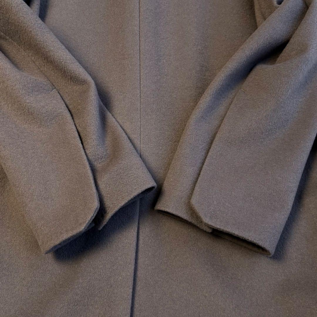 (美品) ポールスミス 23aw カシミヤ混 ショートコート ラベンダーグレー