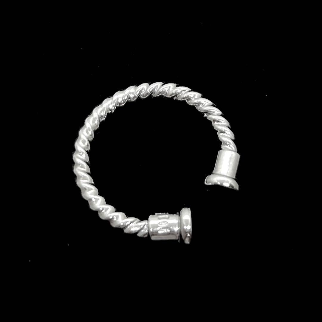 美品✨ BVLGARI ブルガリ キーリング ツイスト ループ 925