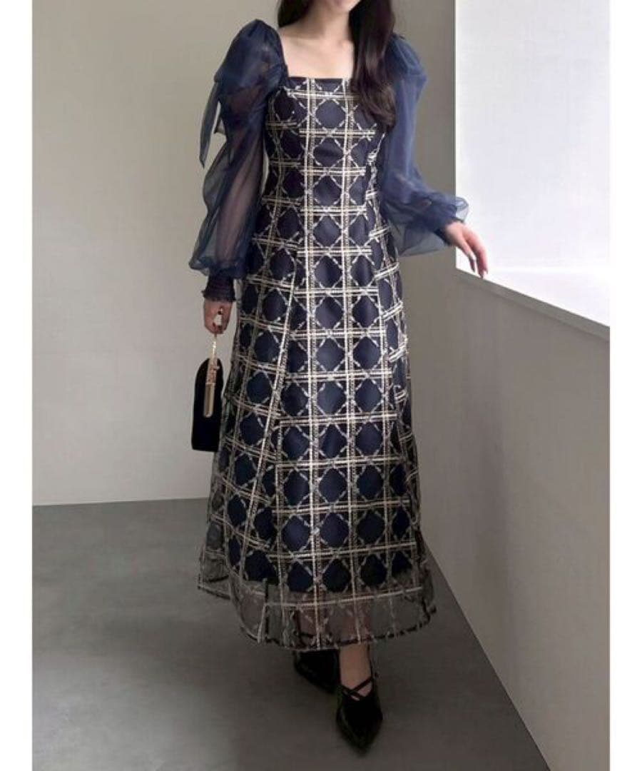 レースリボンオフィシャルドレス　dazzlin ダズリン